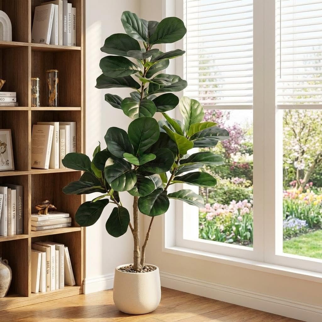 Ficus Lyrata Tree - Kunstmatige Ficus Lyrata Boom - Realistische