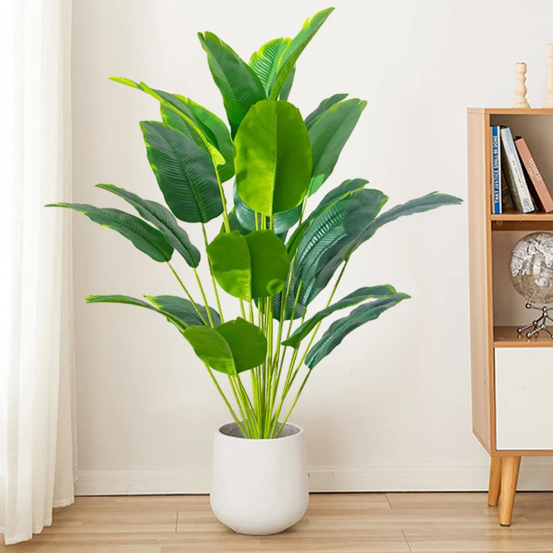 Monstera Adansonii - 1 stks Kunstplanten Grote Tropische Palmboom