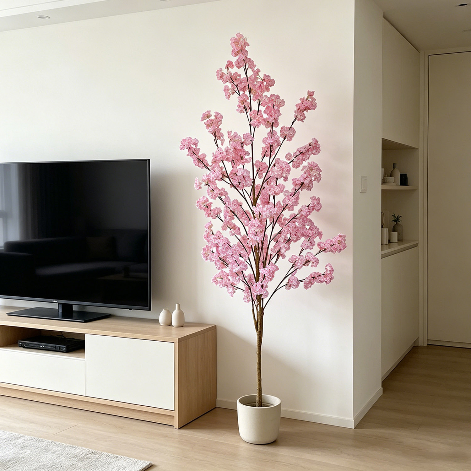 100-220cm Kunstmatige Kersenbl - Ficus Lyrata Tree recensie en prijs