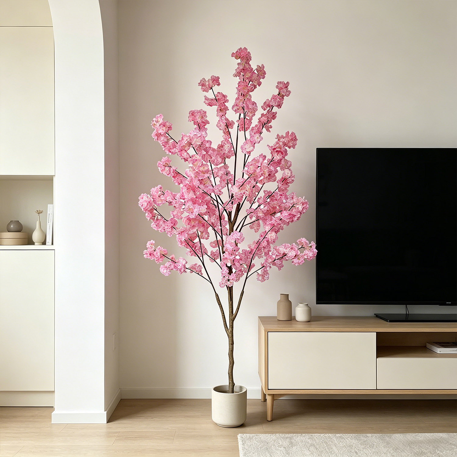 100-220cm Kunstmatige Kersenbl - Ficus Lyrata Tree recensie en prijs